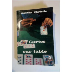 Cartes sur table...Christie Le Livre de Poche 1971