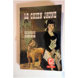 Le Chien jaune...Simenon Le Livre de Poche 1964