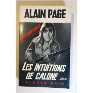 Les intuitions de Calone...Page Fleuve Noir 1969