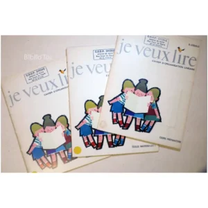 Je veux lire cahier d'organisation linéa...Coquille Hachette 1967