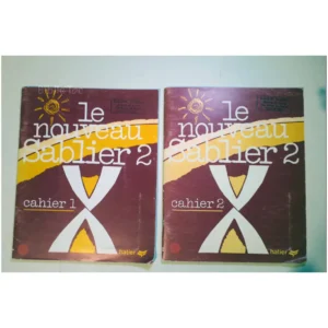 Le nouveau Sablier 2 cahiers 1 et 2... Hatier 1978