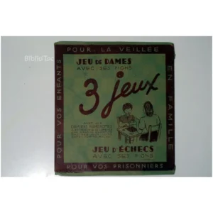 Jeux d'échecs et Dames en Carton...