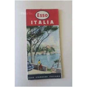 Carte routière Esso Italia...