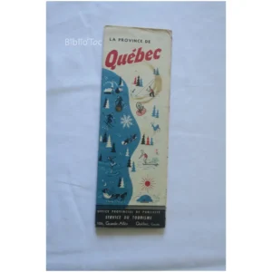 Carte routière La Province de Québec...