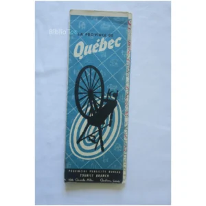 Carte routière La Province de Québec...