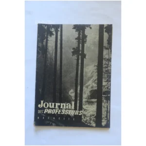 Journal des Professeurs... Hachette 1959