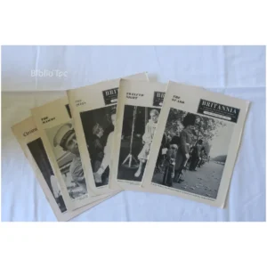 Cinq numéros de la revue Britannia... 1965