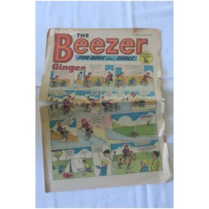 The Beezer Ginger for boys and girls... 1972