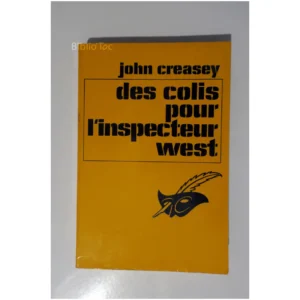 Des colis pour l'inspecteur West...Creasey Le Masque 1968