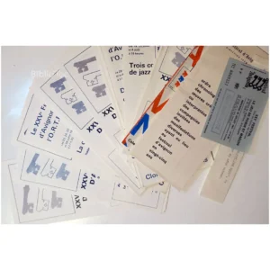 Divers documents concernant le XXVe fest...