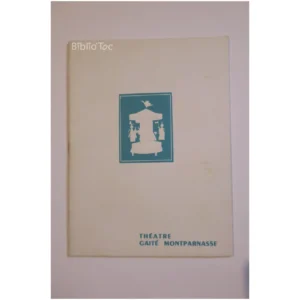 Programme théâtre Gaité Montparnasse Un ...
