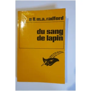 Du sang de lapin...Radford Le Masque 1970