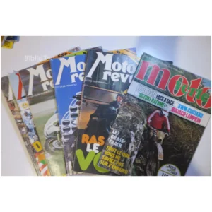 Lots de 6 revues thèmes moto ... 1978