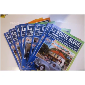 Lots de 9 revues « La Route bleue Les pl... 2011