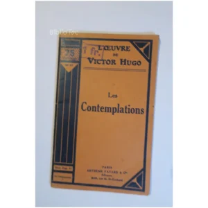 Les Contemplations 3 N°57...Hugo Arthème Fayard 1932