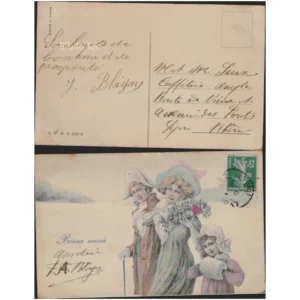 Couple avec enfant Bonne année...