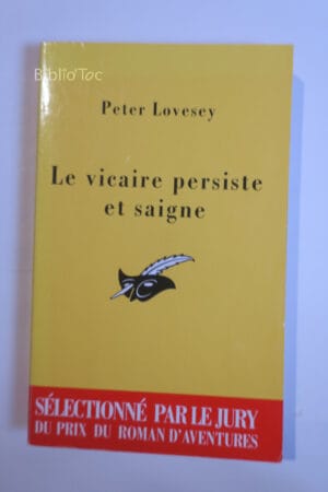 Le vicaire persiste et saigne...Lovesey Le Masque 2004