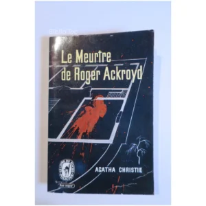 Le meurtre de Roger Ackroyd...Christie Le Livre de Poche 1962