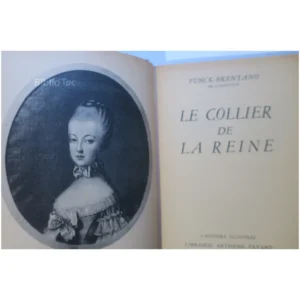 Le collier de la reine...Brentano Arthème Fayard 1952