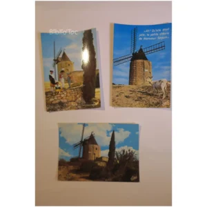 Lot de 3 CP Moulin de Daudet Fontvieille...