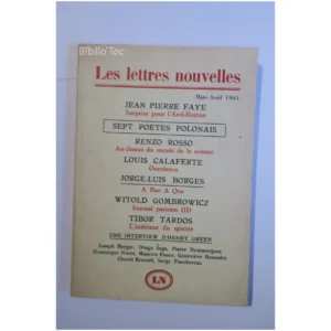 Les lettres nouvelles ... Julliard 1965