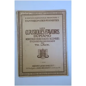 Les classiques favoris du piano...