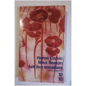 Miss Seeton fait des vocalises...Carvic 10/18 1998