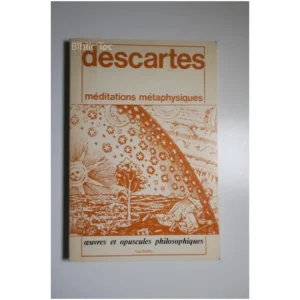Méditations métaphysiques...Descartes Hachette 1996