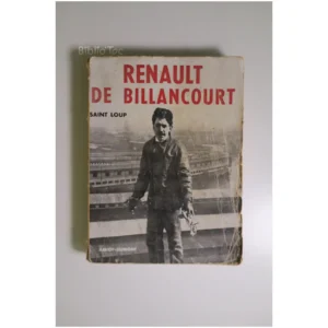 Renault de Billancourt...Saint-Loup Bibliothèque de l'automobile 1976