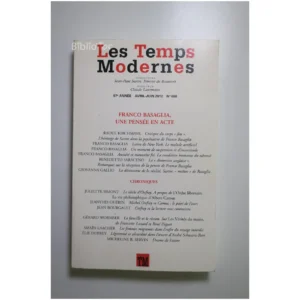 Revue les temps modernes n.668...Collectif Gallimard 2012