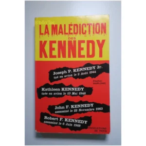 La malédiction des Kennedy...Marlowe Productions de Paris N.O.E. 1968