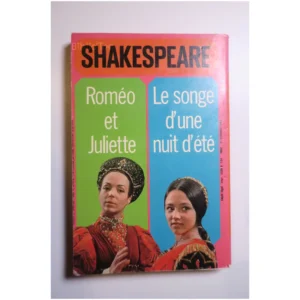 Le songe d'une nuit d'été Roméo et Julie...Shakespeare Le Livre de Poche 1973
