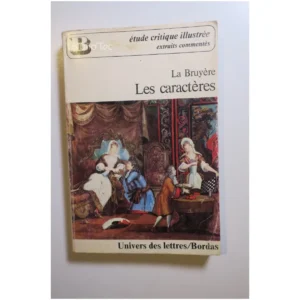 Les Caractères...Bruyère (de la) Bordas 1974